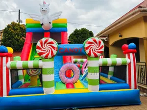Unicorn Candy Land Bouncing Castle