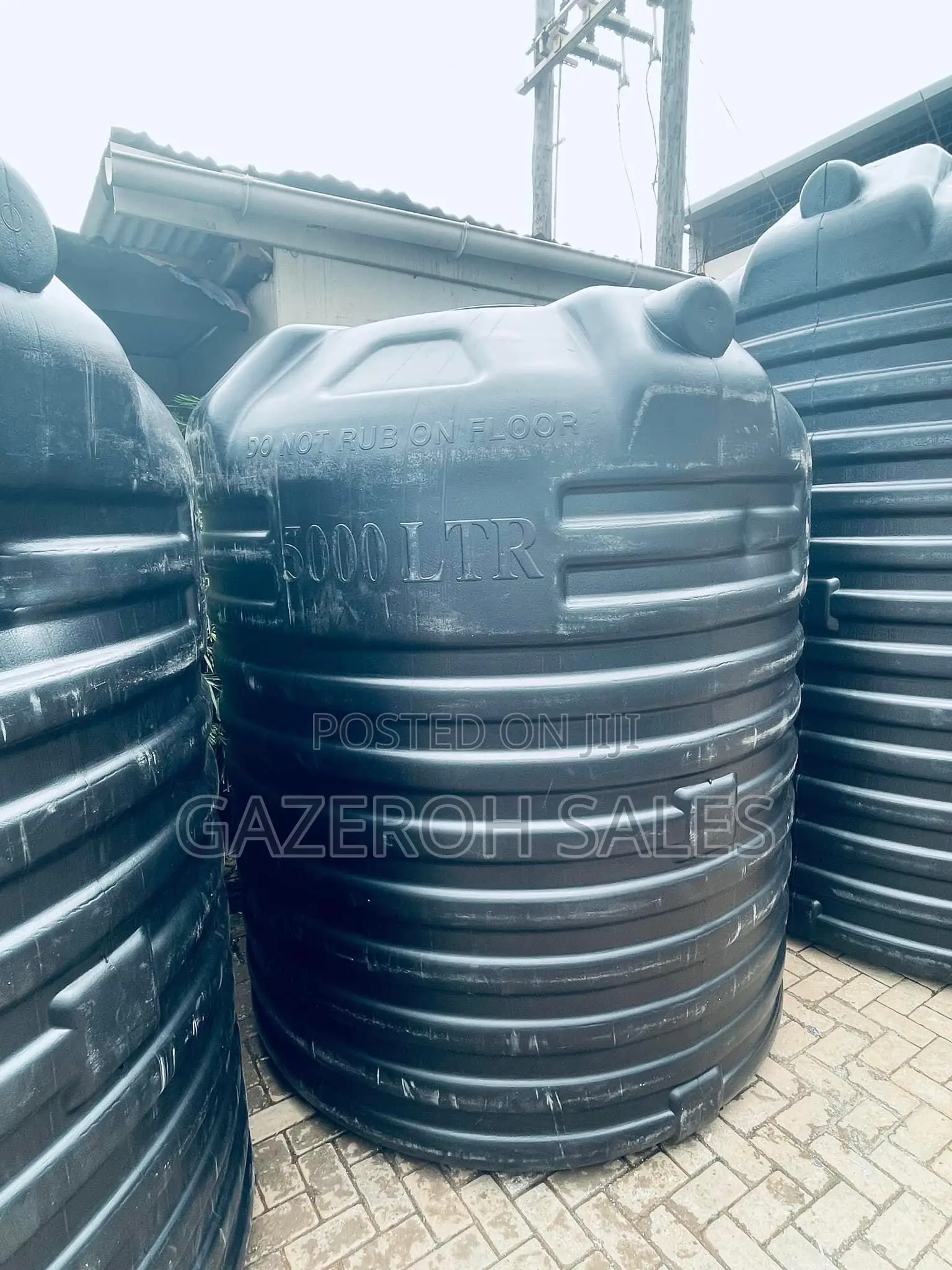 Gentex 5000 L Water Tank – High Capacity, Durable Plastic