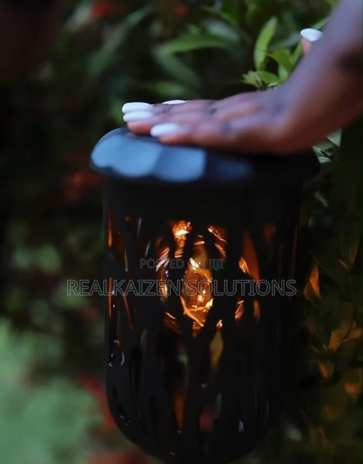 Waterproof Solar Ground Mounted Garden Lamp Light
