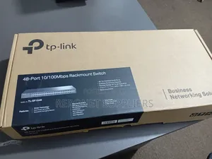 Tplink 48-Port 10/100mbps Rackmount Switch