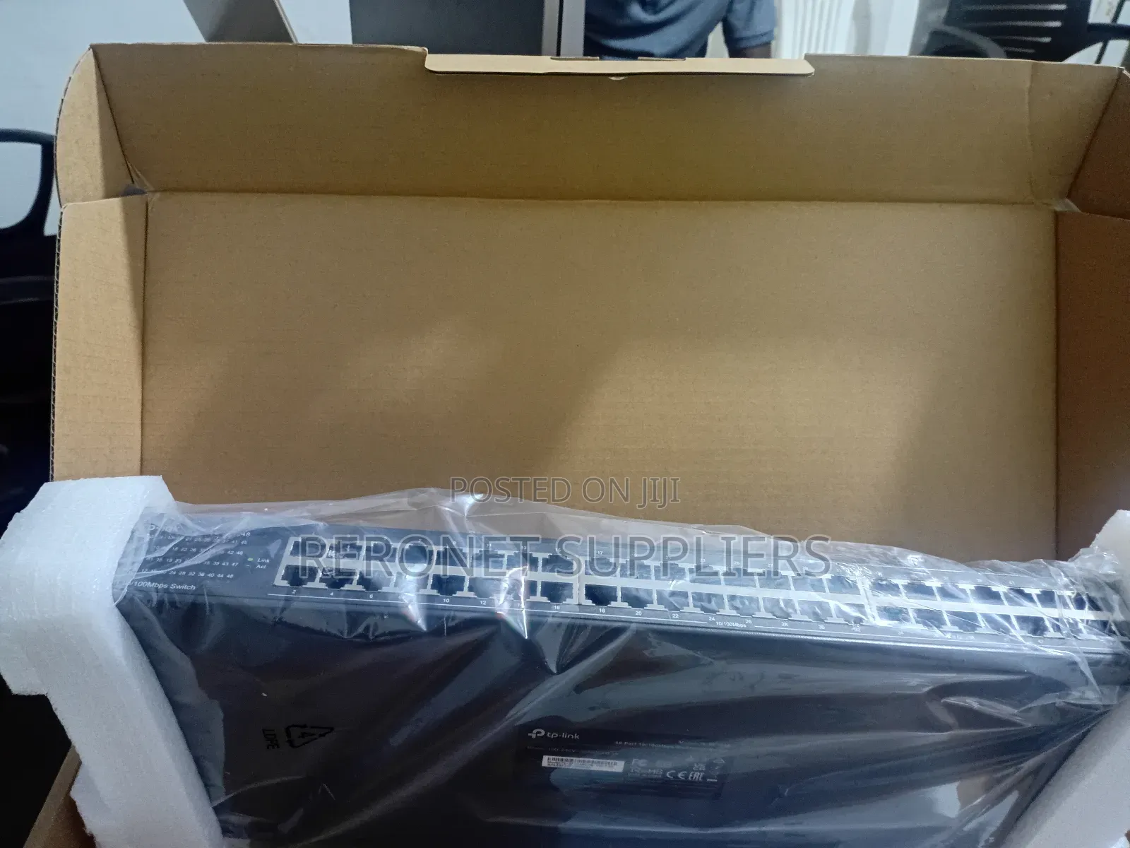 Tplink 48-Port 10/100mbps Rackmount Switch