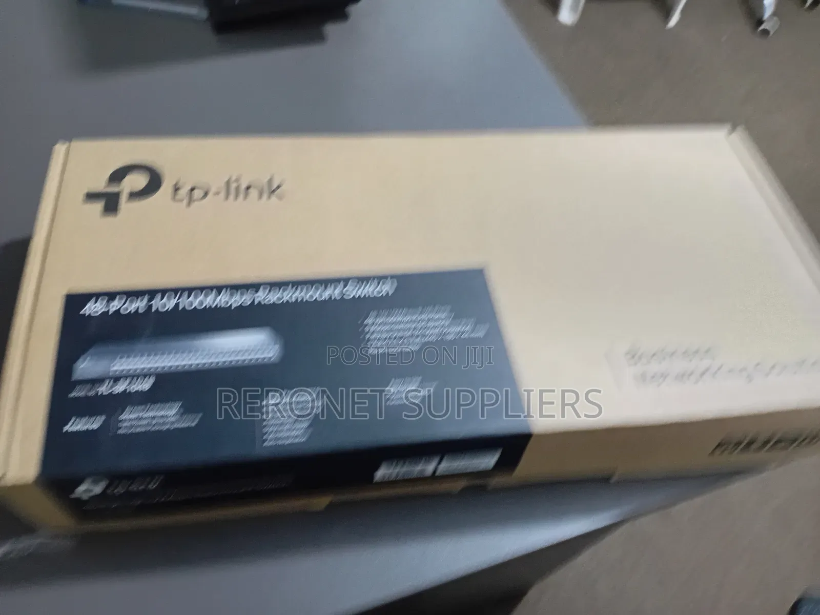 Tplink 48-Port 10/100mbps Rackmount Switch