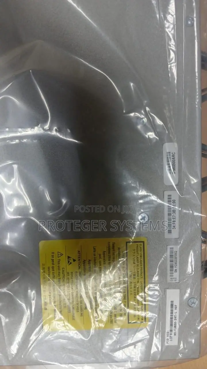 Cisco Ws-C3850-24t-L Network Switch
