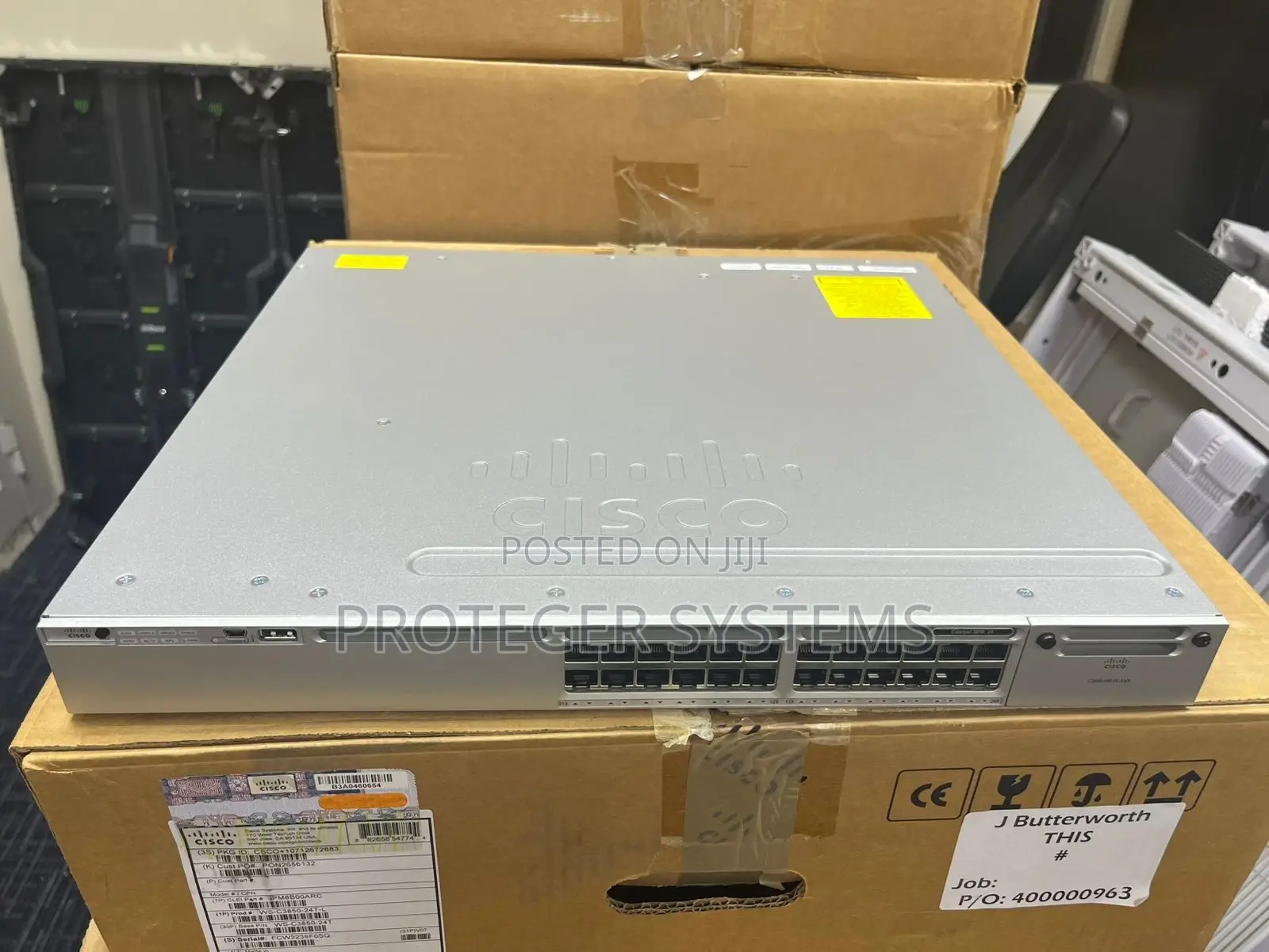 Cisco Ws-C3850-24t-L Network Switch