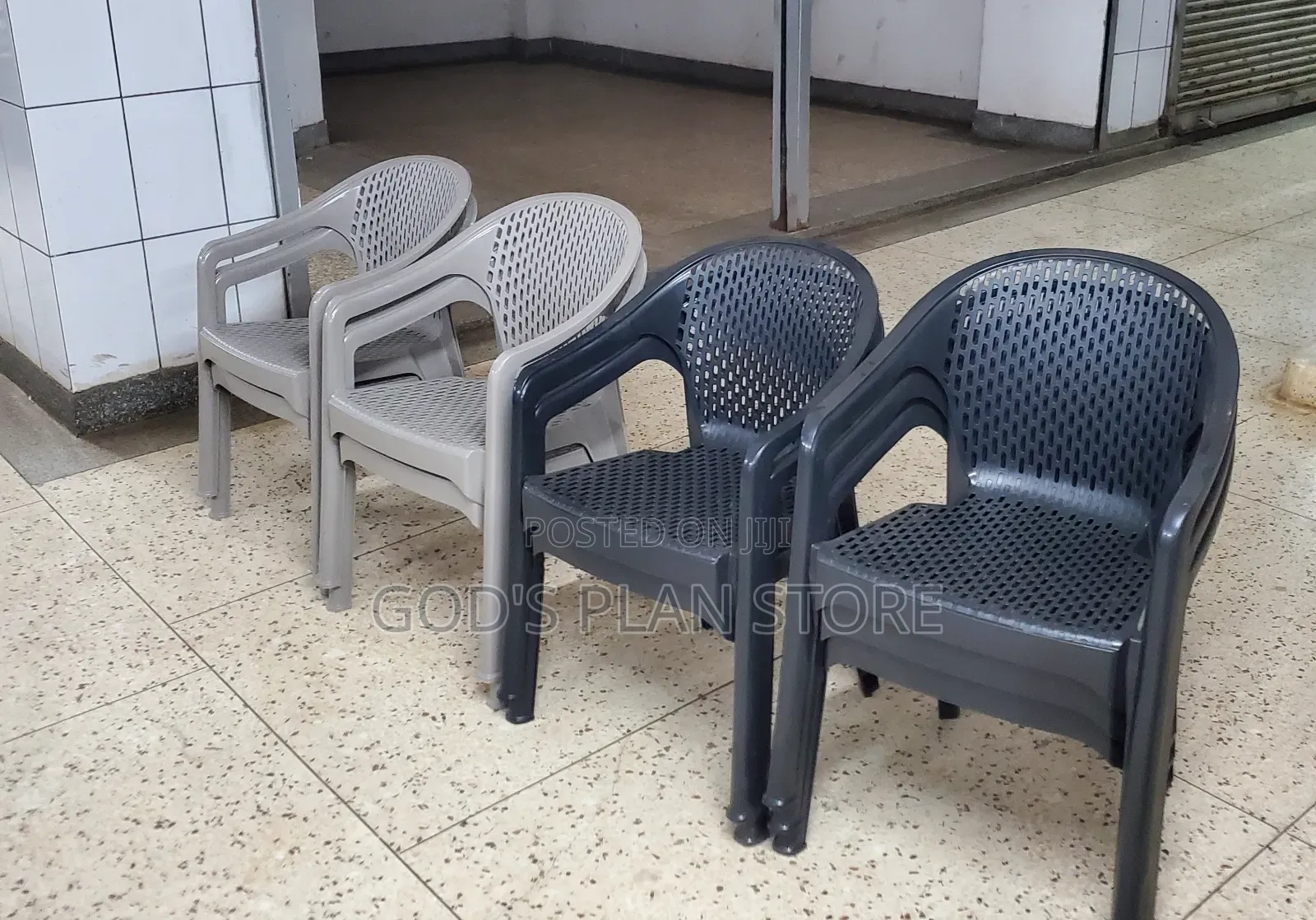 Dining Plastic Chairs Armrest