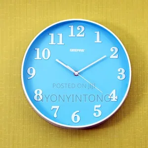 Geepas Classic Wall Clock Gwc26014 for Offices, Banks, Classroom,Homes