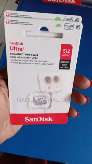 Sandisk Ultra Microsdxc Uhs-I Card.