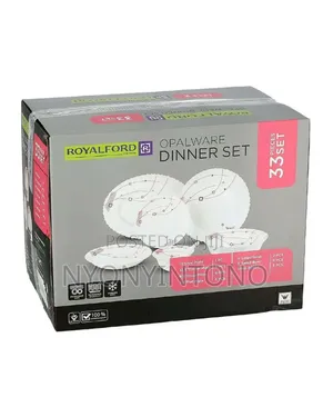 Royalford 33pcs Dinner Set Rf8982