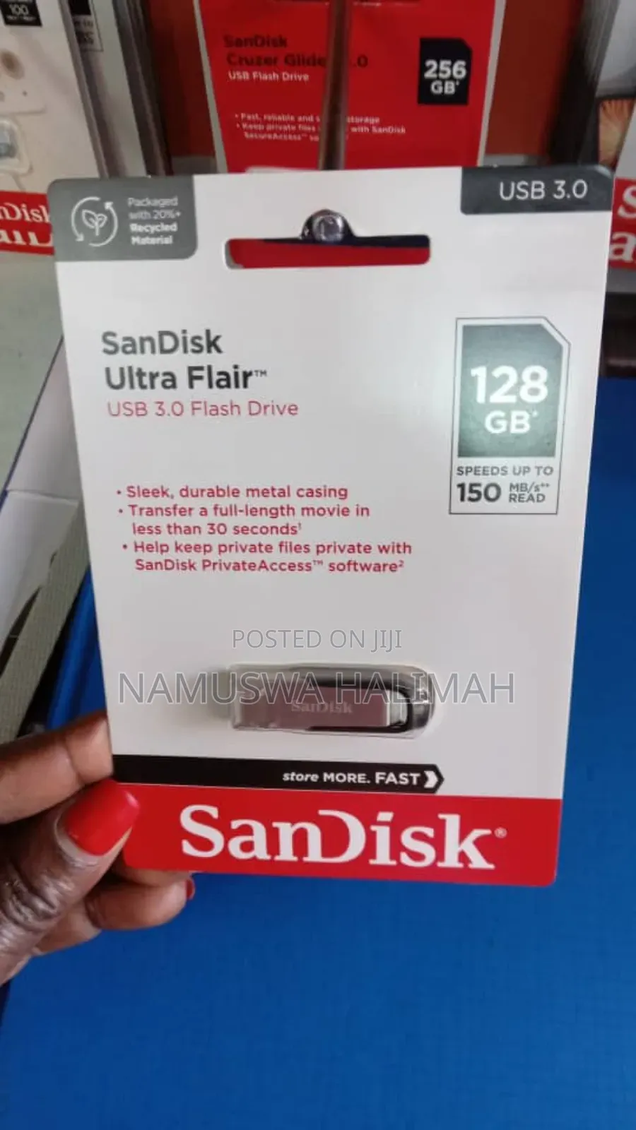 Sandisk Ultra Flair Usb 3.0 Flash Drive.