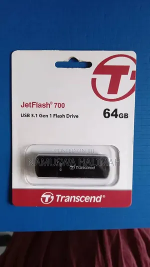 Transcend Jetflash 700 Usb 3.1 Gen 1 Flash Drive Of 64gb