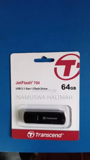 Transcend Jetflash 700 Usb 3.1 Gen 1 Flash Drive Of 64gb
