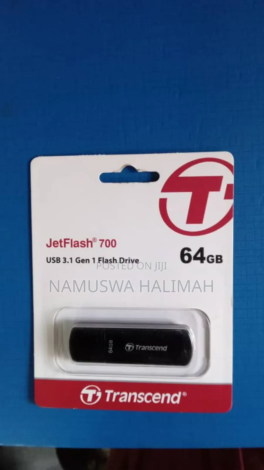 Transcend Jetflash 700 Usb 3.1 Gen 1 Flash Drive Of 64gb