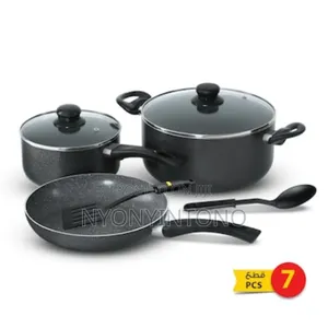 Royalford 7pcs Aluminum Non-Stick Cookware Set Rf8948
