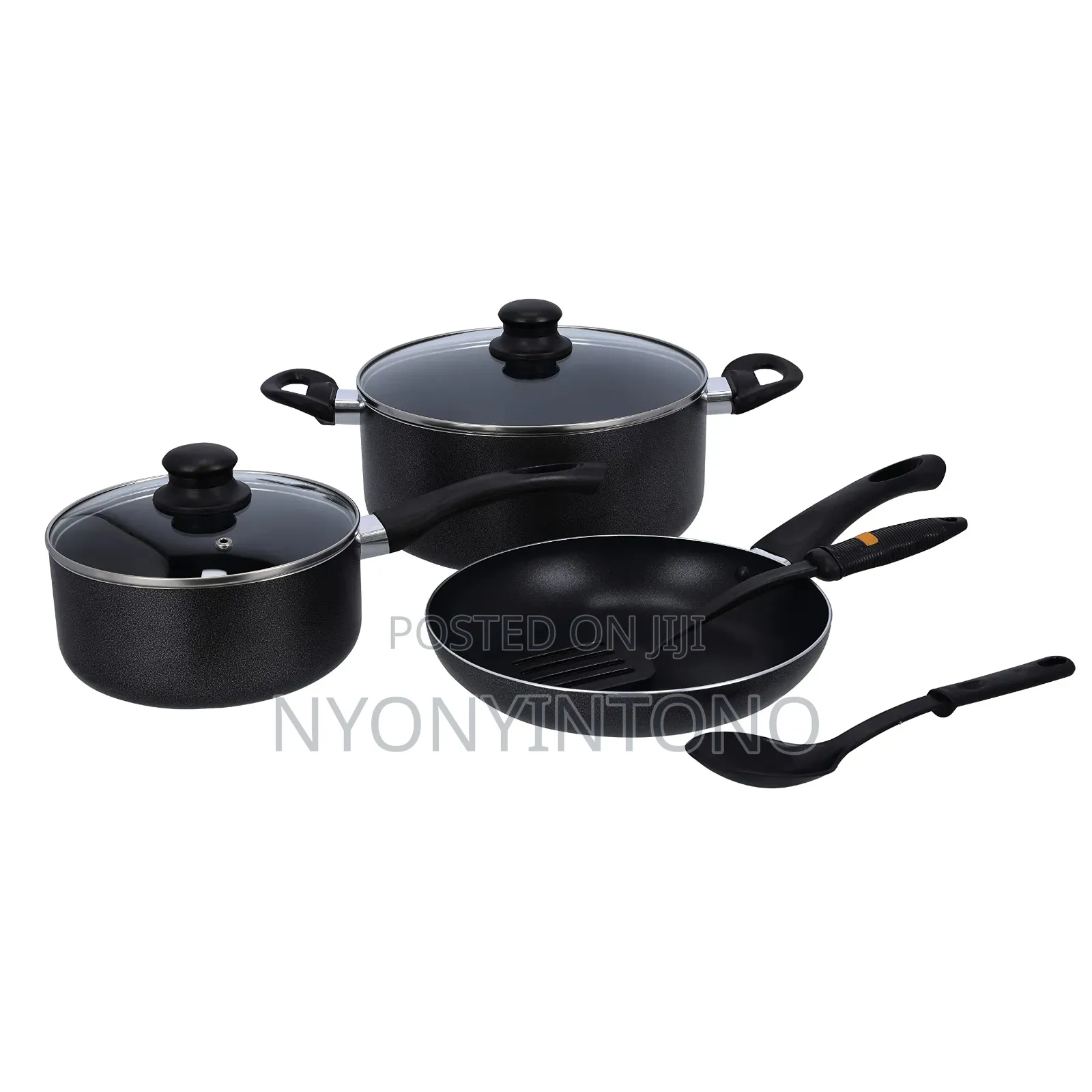 Royalford 7pcs Aluminum Non-Stick Cookware Set Rf8948