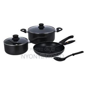 Royalford 7pcs Aluminum Non-Stick Cookware Set Rf8948