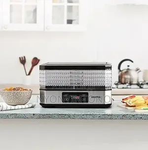 Geepas 5tier Digital Food Dehydrator Gfd63013uk