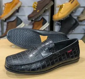 Original Men’S Black Salvatore Ferragamo Snake Skin Moccasins