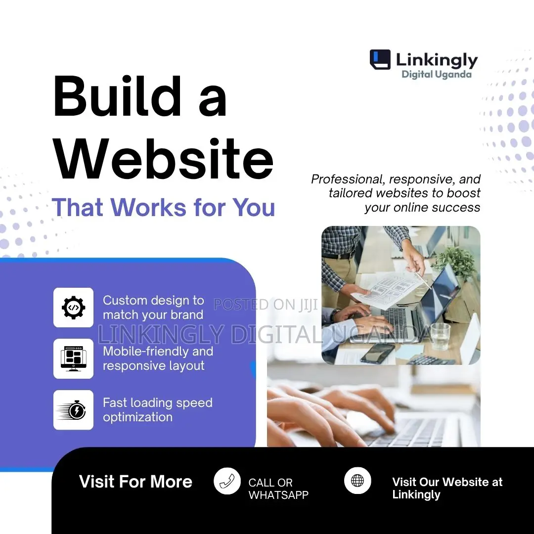 Partner With Uganda's Expert Website Designer | Linkingly Digital