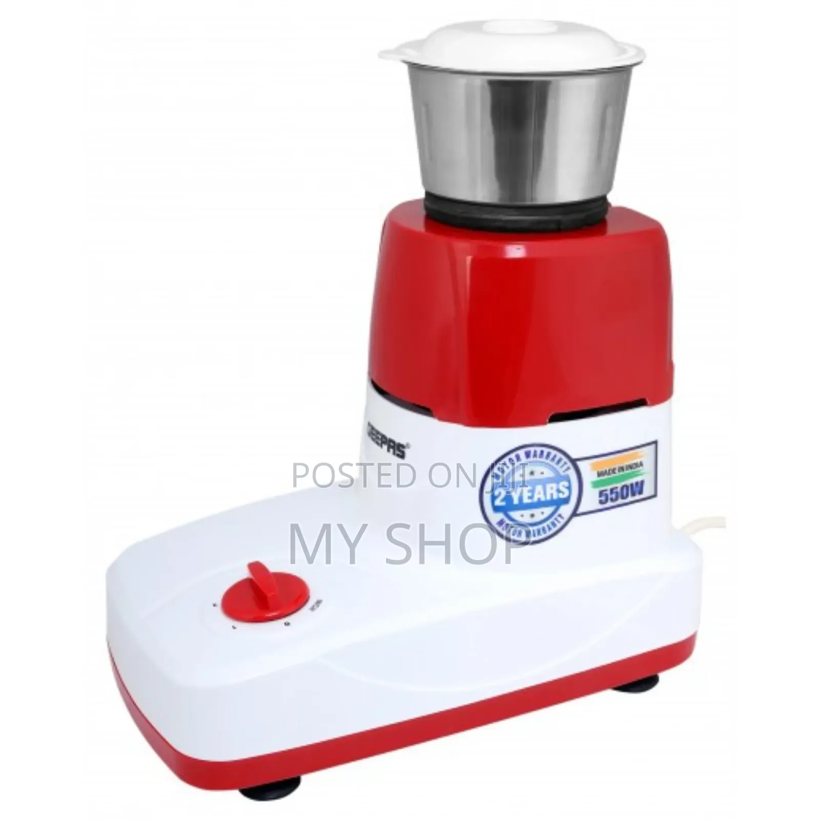 Geepas 2in1mixer Grinder 550w