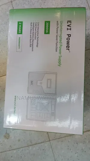 Evi Power Uninterruptible Power Supply (Ups) With a 2000va Capacity