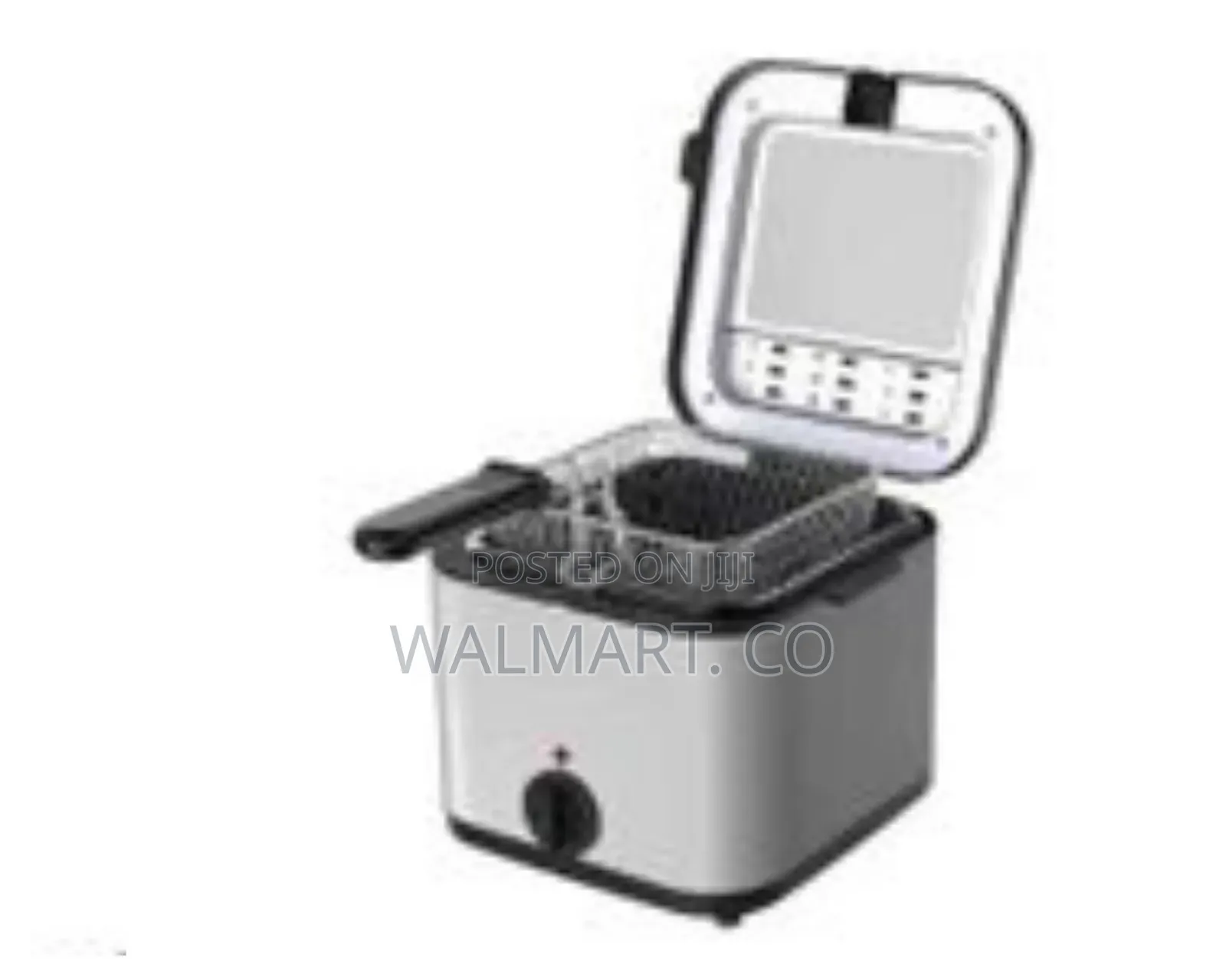 3l Stainless Steel Electric Fries Fat Deep Fryer-Silver