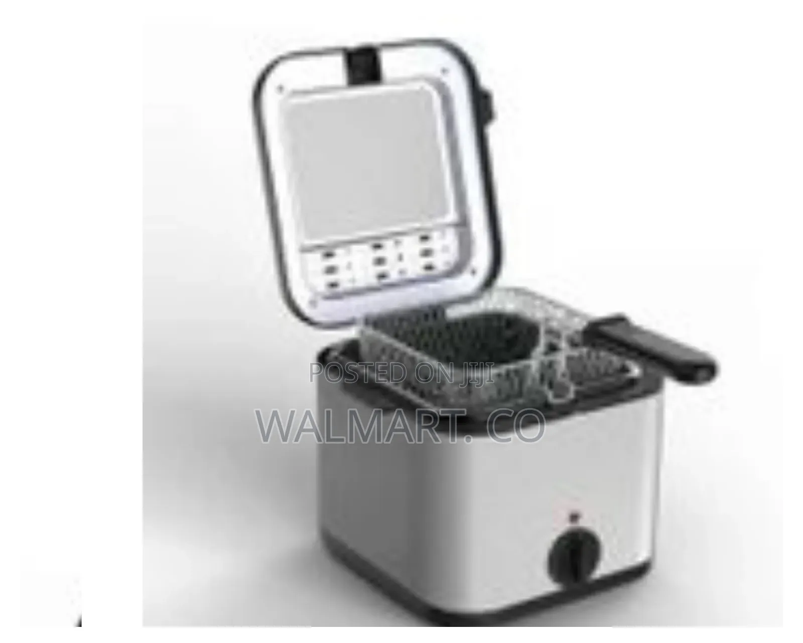 3l Stainless Steel Electric Fries Fat Deep Fryer-Silver