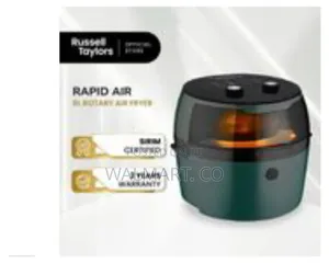 8litres Oil Free Stainless Steel Hot Air Fryer With Non Stick Basket