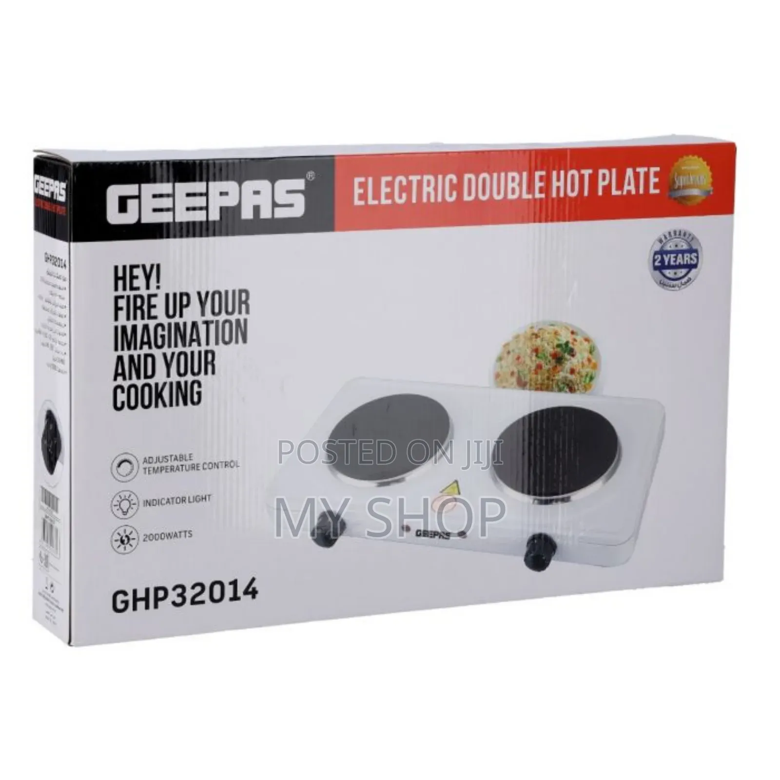 Electric Cooker 2plates