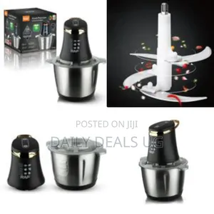 Raf 2litres Household Mini Electric Food Meat Grinder Chopper