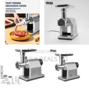 DSP Meat Grinder Electric, Meat Mincer Machine, Food Grinder Sausage