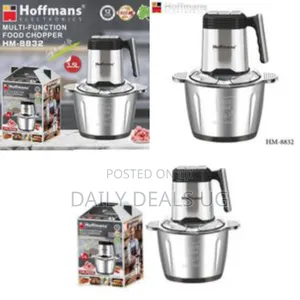 Hoffmans 3.5l Stainless Steel Meat Grinder Vegetable Chopper Slicer