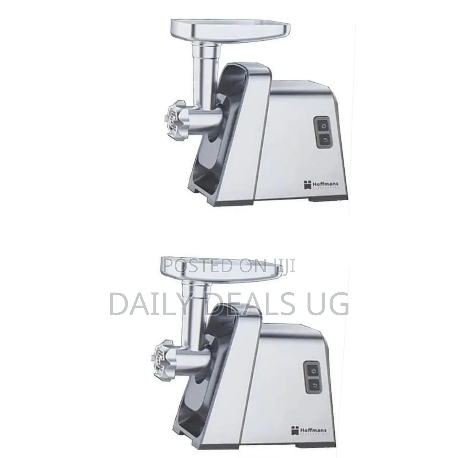 Hoffmans Electric Meat Grinder Mincer Machine -Silver