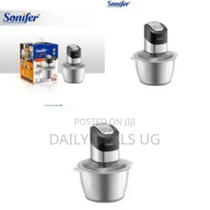Sonifer Stainless Steel Electric Grinder 300w 1.8l Removable Meat