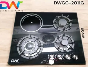 Digi Wave Inbuilt Hobb With 3gas Burner 1 Infrared Cooker Dwgc2011g