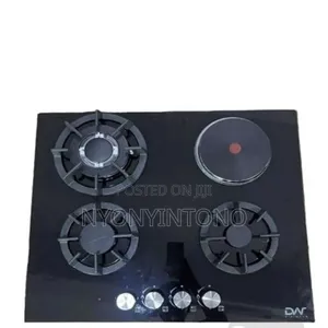 Digi Wave Inbuilt Hobb With 3gas Burners Auto Ignition and 1 Hotplate