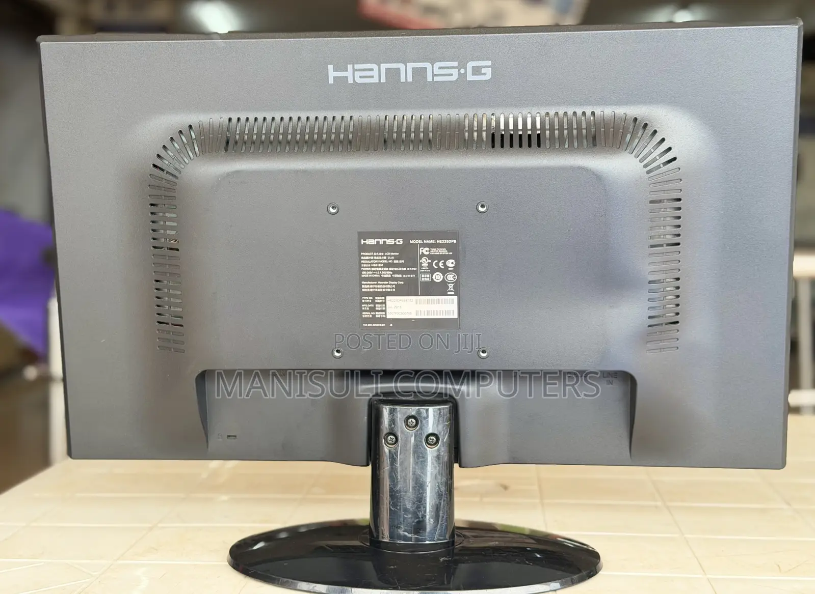 22 Inch Screen Hanns G Monitor Vga Div Display
