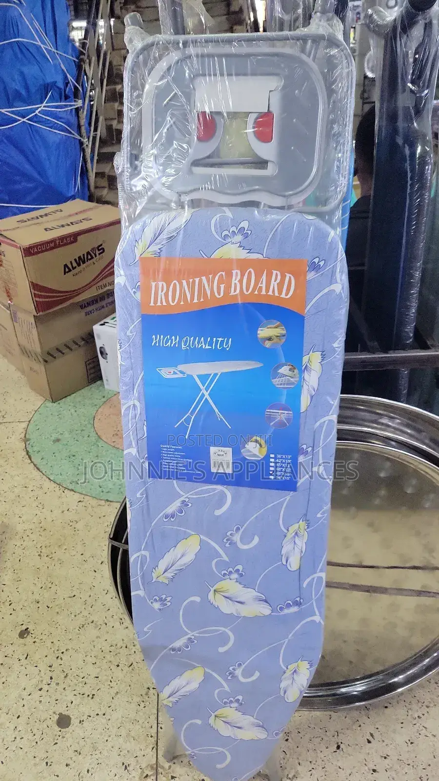 High-Quality Ironing Board
With Cable Wire