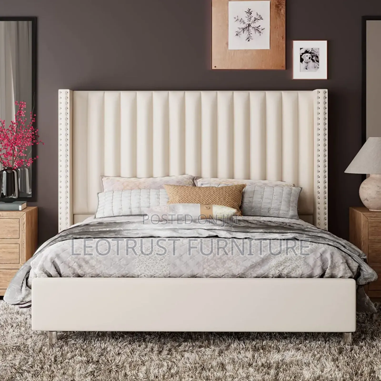Kawe Bed in Ug 5by6 Off White
