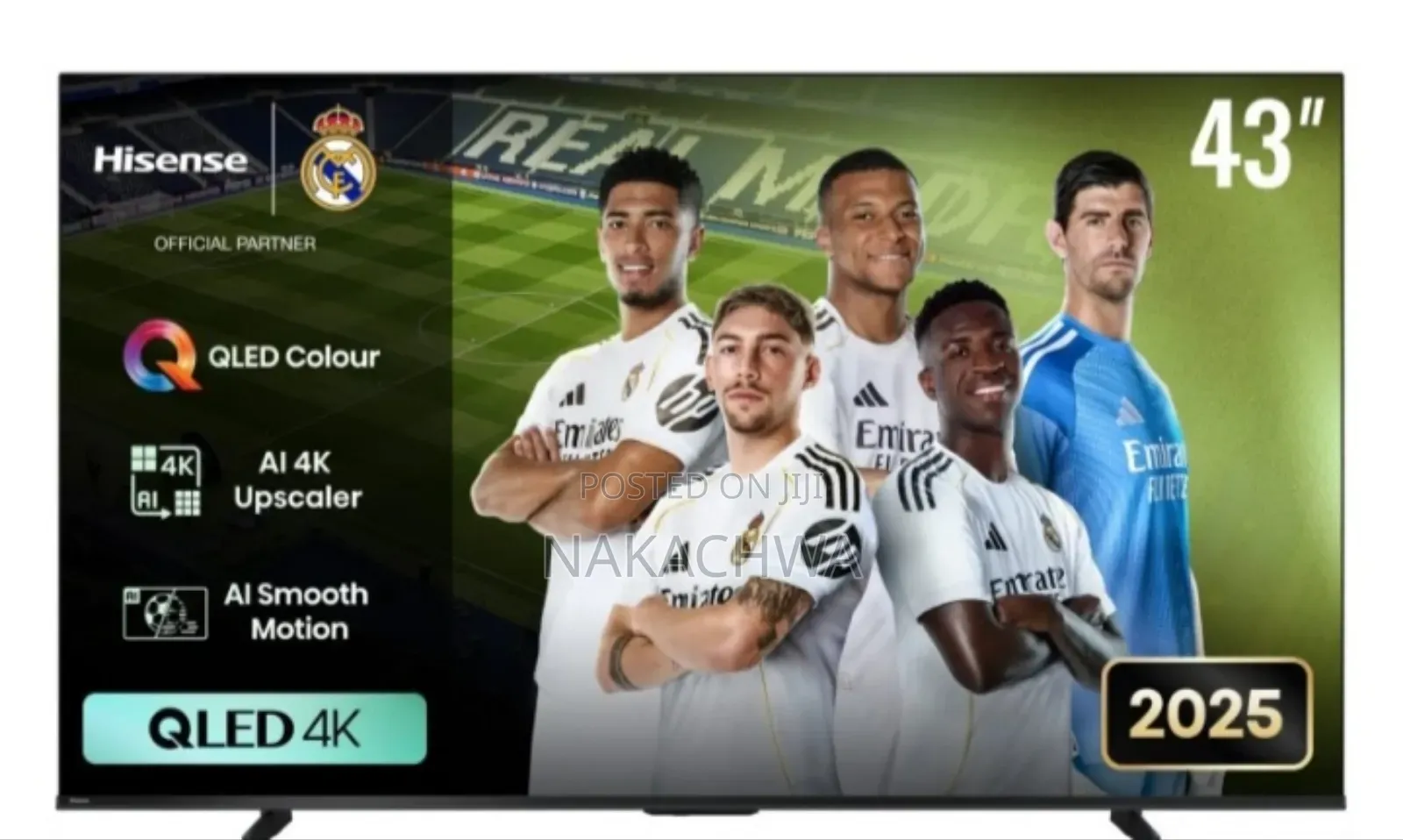 Hisense 43inch Smart Tv Free to Air Decoder