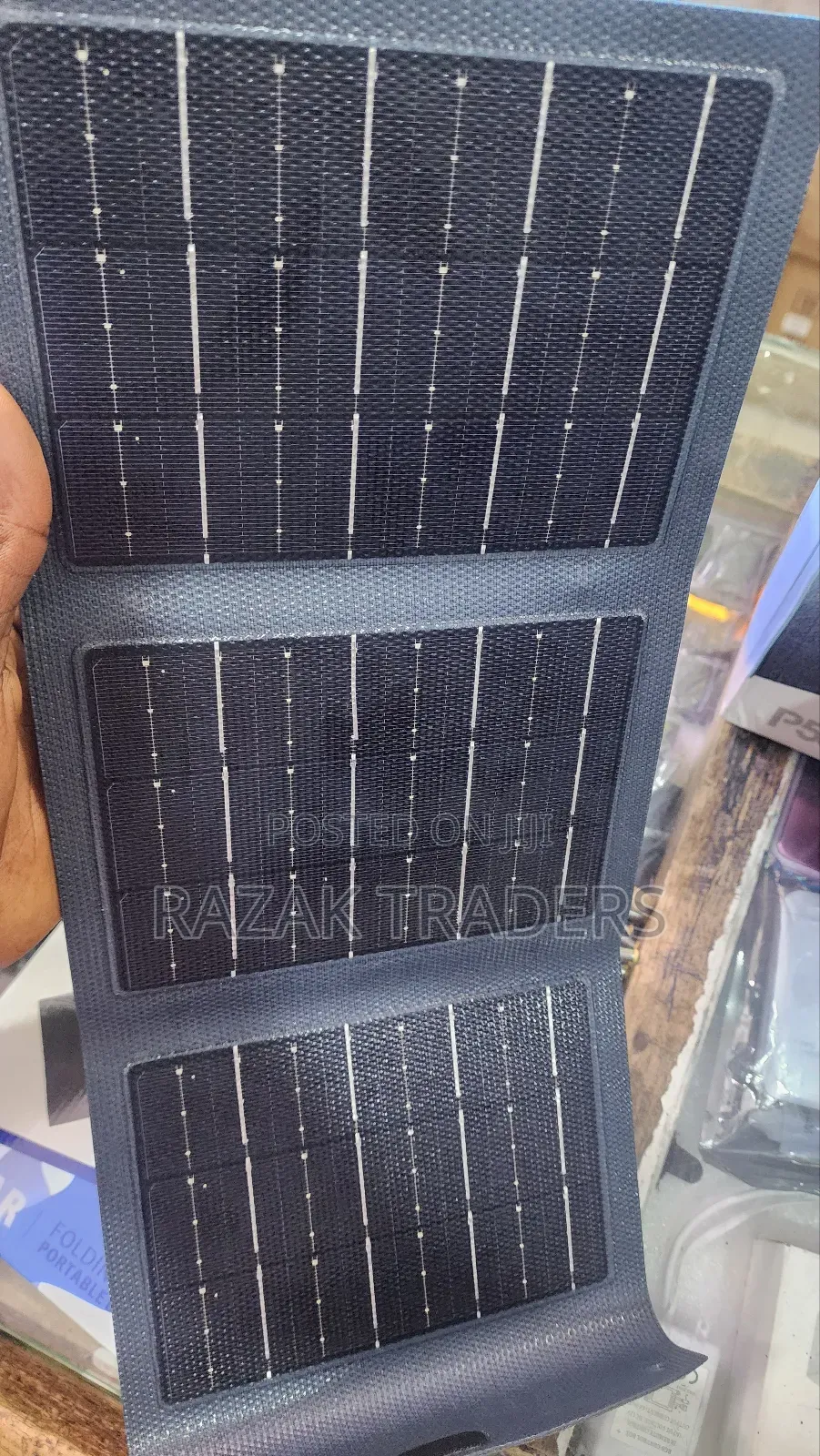 Portable Foldable Solar Panel Charger Usb Power Bank 10w 3000mah