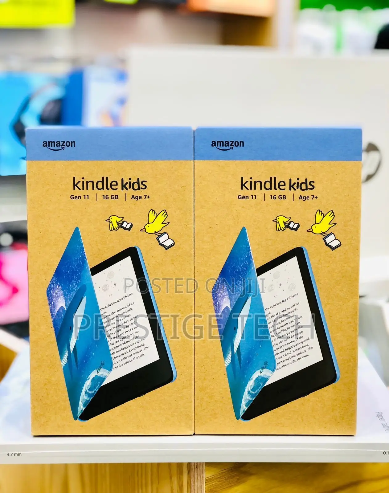 New Amazon Kindle Kids Edition 16 GB Blue