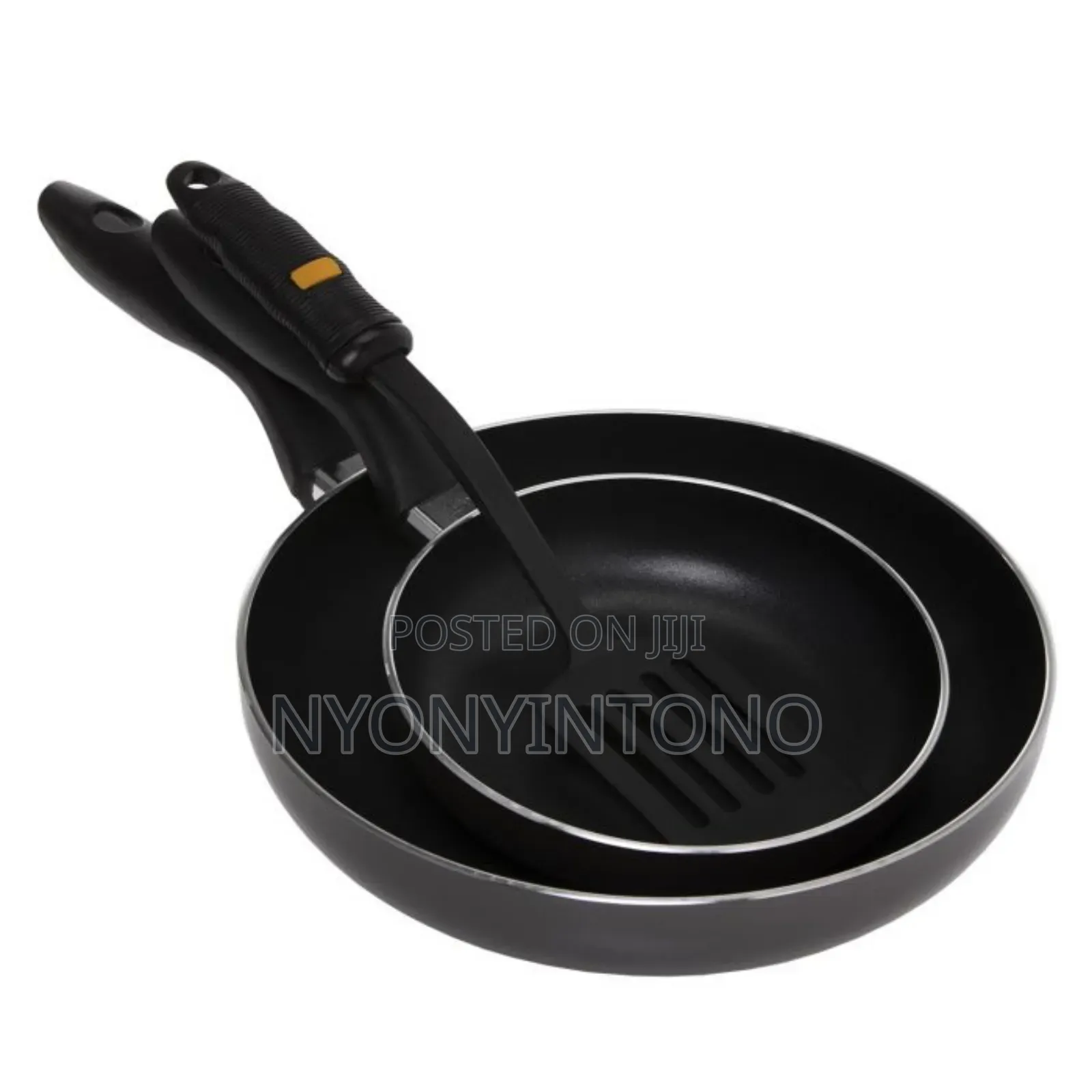 Royalford 3pcs Non-stick Frying Pan Set 18cm 26cm Rf4126fp
