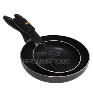 Royalford 3pcs Non-stick Frying Pan Set 18cm 26cm Rf4126fp