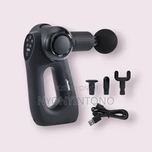 Geepas 4 In 1 5speed Powerful Rechargeable Massage Gun Gm86092 Uk