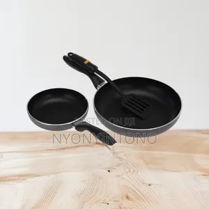 Royalford 3pcs Non-stick Frying Pan Set 18cm 26cm Rf4126fp