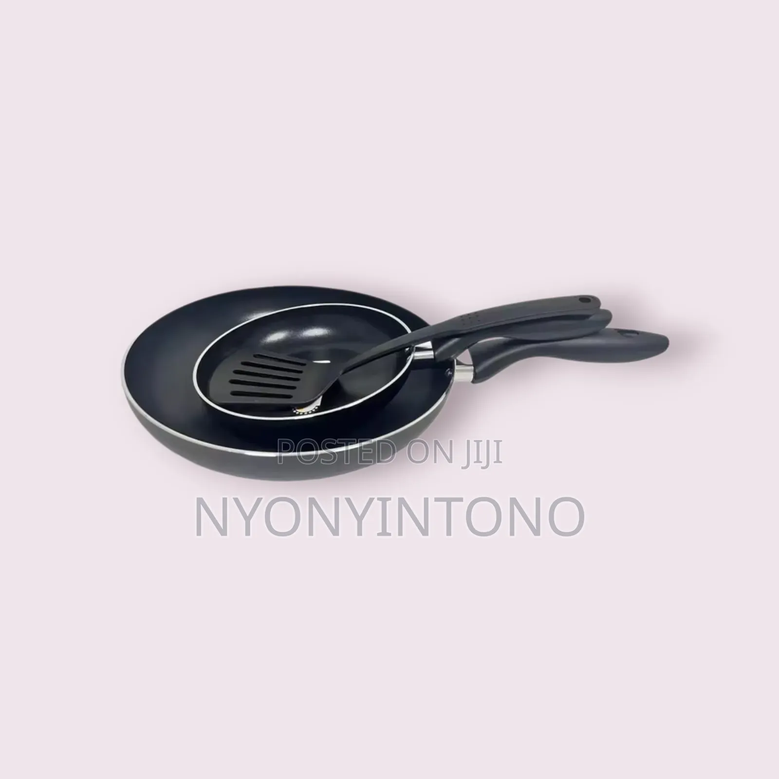 Royalford 3pcs Non-stick Frying Pan Set 18cm 26cm Rf4126fp