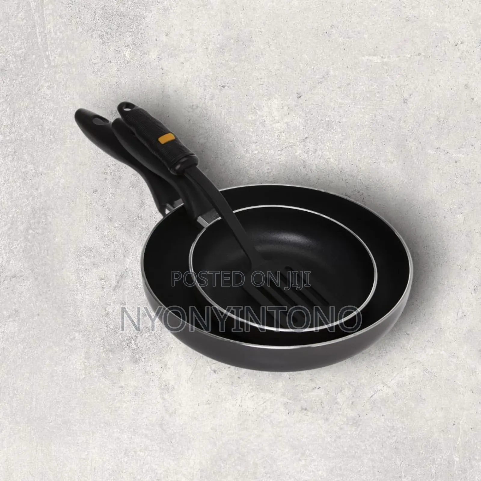 Royalford 3pcs Non-stick Frying Pan Set 18cm 26cm Rf4126fp