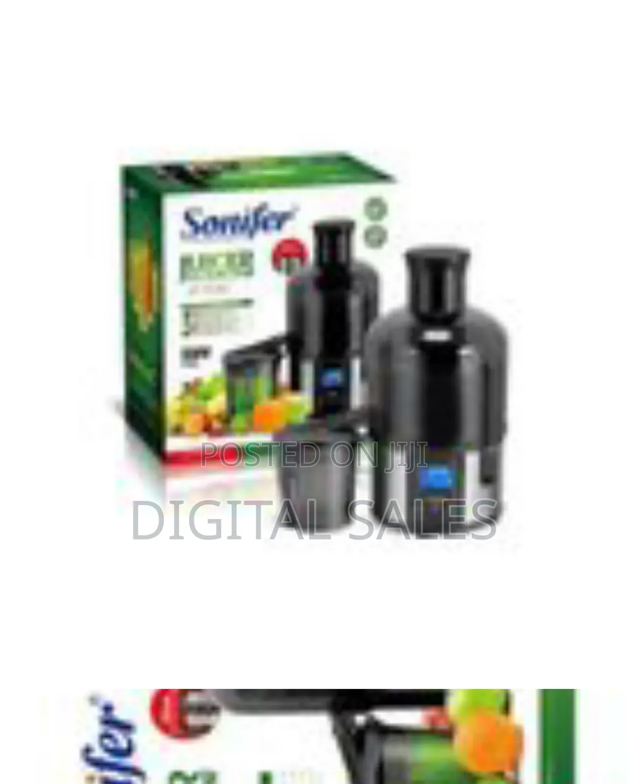 Sonifer Juicer Extractor Computer Control With Crystal Display