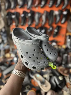 Original Classic Unisex Grey Rubber Crocs