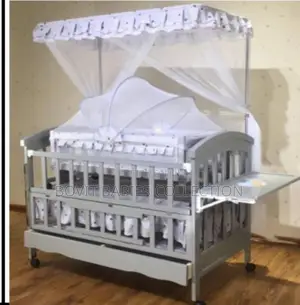 Baby Wooden Bed 2in1